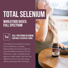 Triquetra Health Total Selenium capsules, a vegan source of four organic selenium forms.