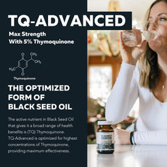 Triquetra Health TQ-Advanced 5% capsules close-up for daily wellness routines.