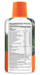 Tropical Oasis Mega Plus label close-up highlighting the broad nutrient spectrum.