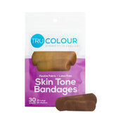 Tru-Colour skin-tone bandages box showing discreet protection