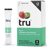 Tru Focus Powder strawberry kiwi sachet ready to mix for clean energy