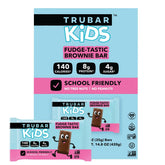 TRUBAR Kids Protein Bars Fudge-Tastic Brownie pack, ideal school lunchbox snack