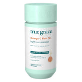 True Grace Omega-3 fish oil bottle front for daily supplementation