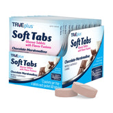 TRUEplus Soft Tabs glucose tablets in chocolate marshmallow pack.