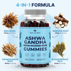 TrueSeaMoss gummies for kids and adults, demonstrating versatile usage.