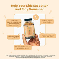 TruHeight Kids Appetite Booster Gummies at mealtime, supporting a routine for picky eaters.