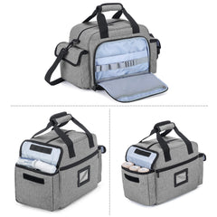 Trunab nurse bag side pocket storage keeps supplies within easy reach.