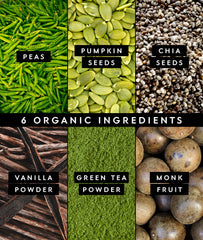 Truvani organic label detail emphasizing USDA Organic and non-GMO certification