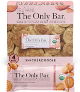 Truvani Snickerdoodle 4-pack in packaging ideal for on-the-go snacking.