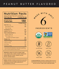 Truvani pea protein powder scoop for quick, on-the-go shakes.
