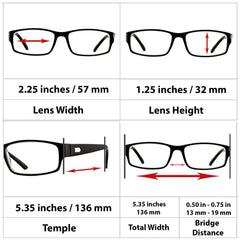 TruVision Readers 9504H box with glasses showing packaging and value.