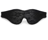 Ttdesefu satin eye mask with lace design blocks light for travel and sleep
