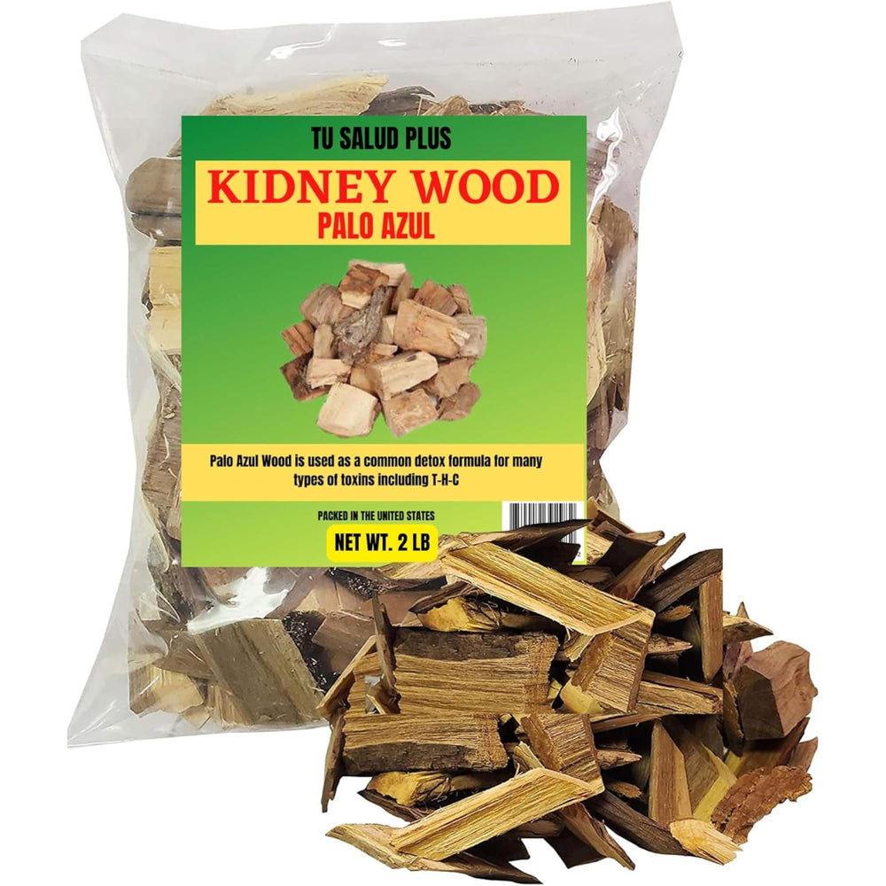 Tu Salud Plus Palo Azul tea wood brew for a calming, caffeine-free ritual.
