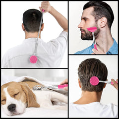 TUKUOS metal claw head for precise back scratching reach