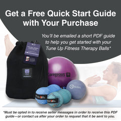 Person with bag using Coregeous Ball graphite in travel scenario for on-the-go self-care.