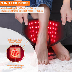 TUOB 660nm red light array targets muscle relaxation and circulation