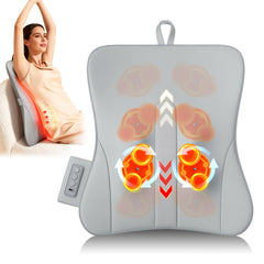 TUOSEDA full back massager with heat, front view for relaxing back therapy.