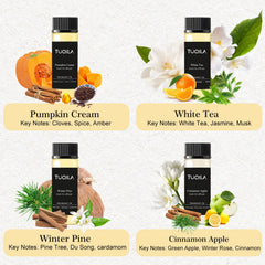 Tuqila White Tea diffuser bottle offers a soft, inviting aroma.
