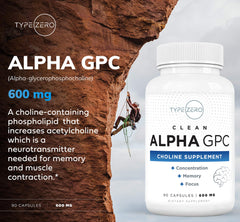 Type Zero Alpha GPC third-party seal indicating tested quality and transparency