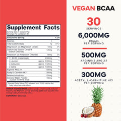 Type Zero Ultra Clean BCAA Tropical Fruit Punch scoop for quick mix