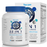 TZAXYAN brain supplement bottle ready for daily memory and focus use