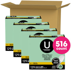 U by Kotex Clean & Secure Xpress-Dri core provides instant absorption on light days.