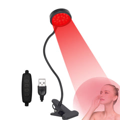 U4GLORY red light therapy panel front view for facial treatment at home.