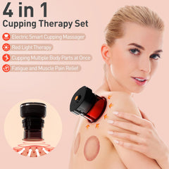 UBALANCE cupping cups in two sizes enables targeted muscle relief.