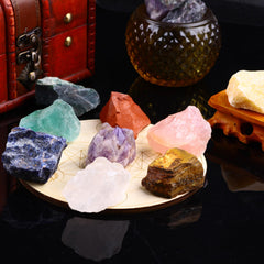 UFEEL raw stones for tumbling, cabbing, and energy-inspired projects
