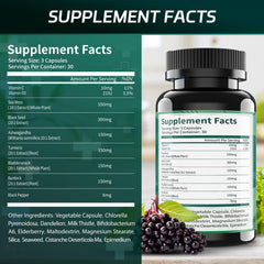 Uheco Sea Moss Capsules pills closeup for convenient daily capsule form