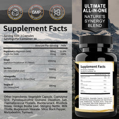Uheco Shilajit ashkwa ndha capsules for balance