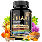 Uheco Shilajit bottle with sea moss for daily vitality