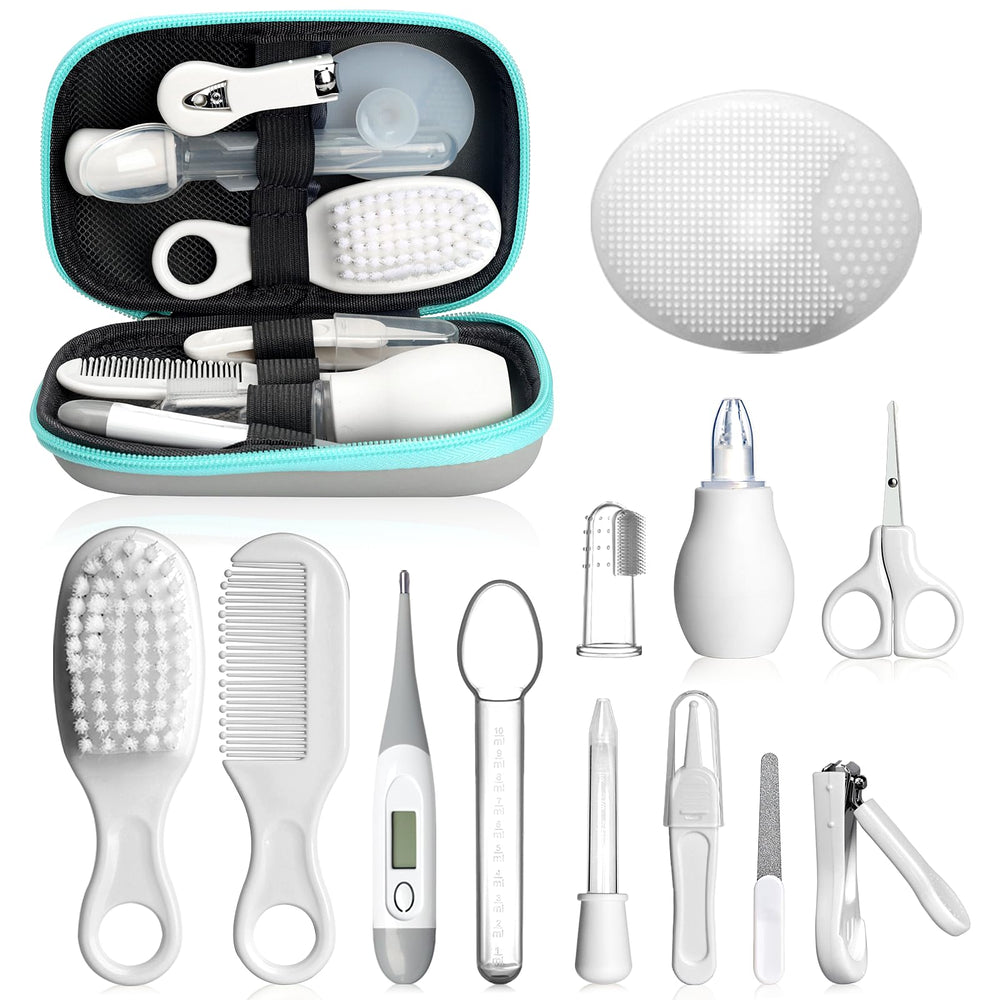 UHFi kit de cuidado 13 en 1 para bebé, solución completa para el aseo diario del recién nacido.