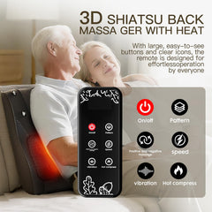 UieSian Asdys massage with heat therapy on back and shoulders