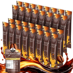 UIMISX Mushroom Coffee with Lion's Mane pack boosts focused energy for mornings.