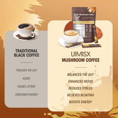 UIMISX nine-mushroom blend label suggests comprehensive support.
