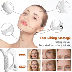 UIWOYI face sculpting gua sha with eco-friendly mineral ceramics for calm evenings