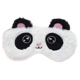 Ulbemoll máscara panda para dormir, bloquea la luz para descanso cómodo.