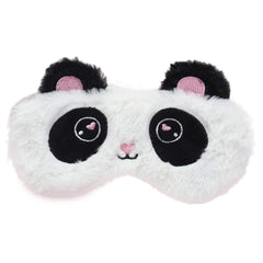 Ulbemoll máscara panda para dormir, bloquea la luz para descanso cómodo.