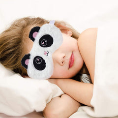 Mascara panda Ulbemoll con oscurecimiento total para sueño o meditación.
