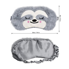 Ulbemoll peluche suave perezoso gris detalle para descanso diario.