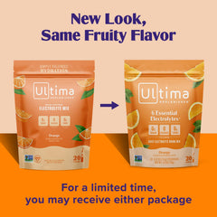 Ultima Replenisher dissolving powder in water showing quick zero calorie hydration