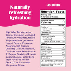 Ultima Replenisher label highlighting six key electrolytes for steady hydration.