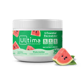 Ultima Replenisher Watermelon canister front showing sugar-free hydration