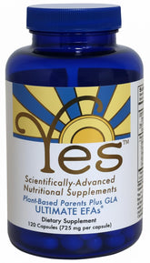 ULTIMATE EFAs bottle-front shows plant-based omega-3 support