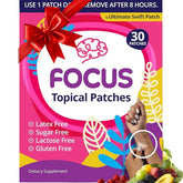 Ultimate Swift Patch aplicado en el brazo para concentración diaria