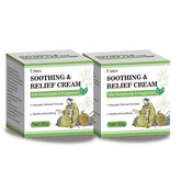 Umex Intensive Itch Relief Cream bottle showing fragrance-free formula for sensitive skin.