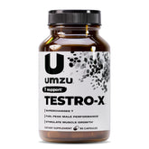 UMZU Testro-X bottle front view for daily vitality