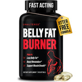 UNALTERED Belly Fat Burner bottle front view supports potential fat loss during consistent use.