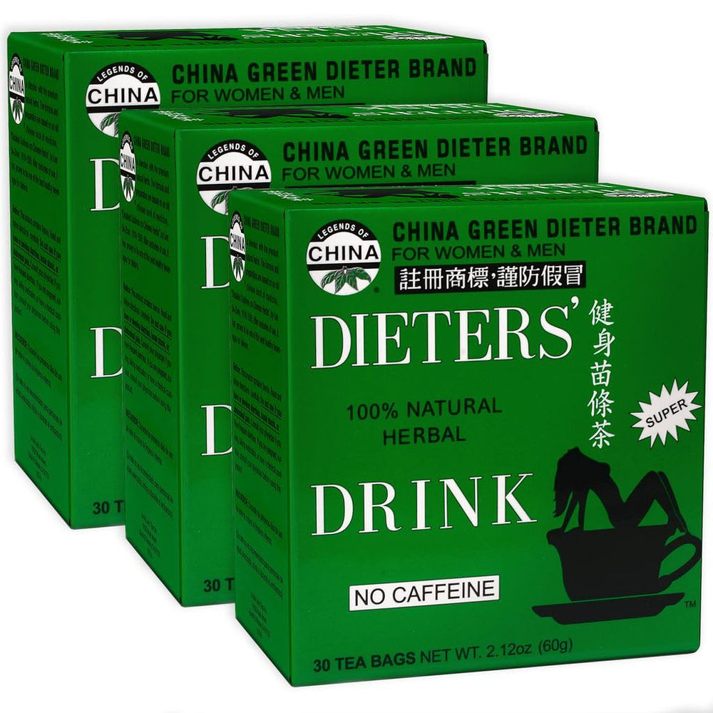 Uncle Lee's Senna Tea packaging on a 3-pack display for detox routine.